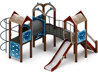 Детская игровая площадка Шёпот скал-10