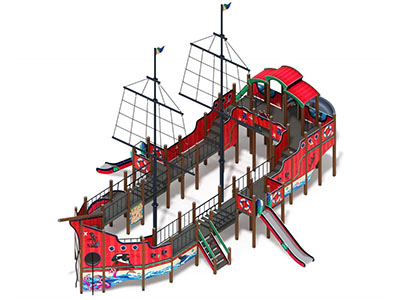 Детская игровая площадка Среди волн-2