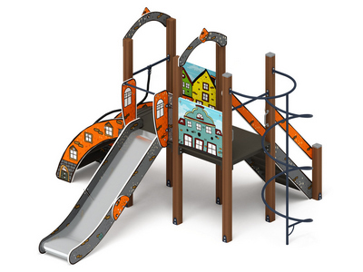 Детская игровая площадка Уютный дворик-6