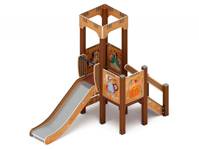 Детская игровая площадка Картонная фантазия-1