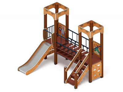 Детская игровая площадка Картонная фантазия-7