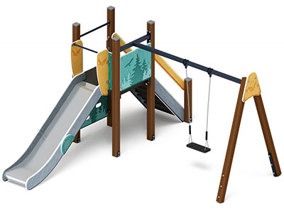 Детская игровая площадка Шишкин дом-3