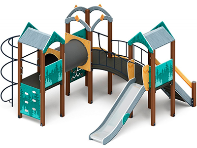 Детская игровая площадка Сибирская сказка-10