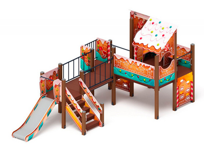Детская игровая площадка Сахарная крепость-1