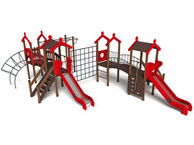 Детский игровой комплекс Городские кварталы Н-1200 ДИО 05052