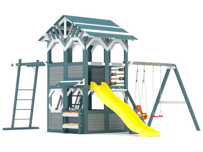 Детский игровой комплекс Домик приключений 1