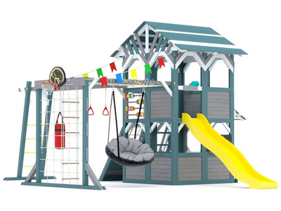 Детский игровой комплекс Домик приключений 2