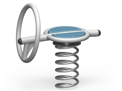 Качалка на пружине Рулевой 1