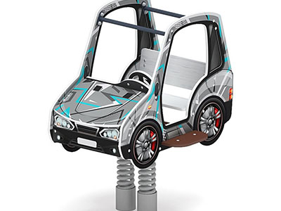 Качалка на пружине Автомобиль 9 (средний)