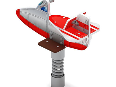 Качалка на пружине Крылатая машина 3