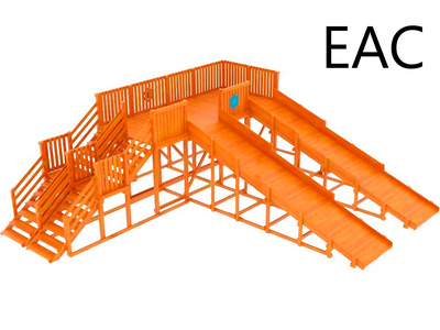 Зимняя горка Snow Fox, скат 5,9 м (мод. 2)