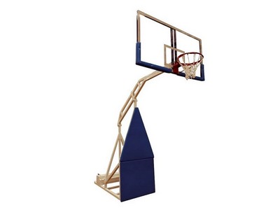 Стойка баскетбольная мобильная складная с гидравлическим механизмом, МАССОВАЯ