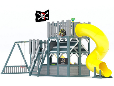 Детский игровой комплекс Домик приключений 6