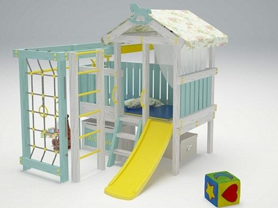 Детский игровой комплекс Весёлый уголок 1
