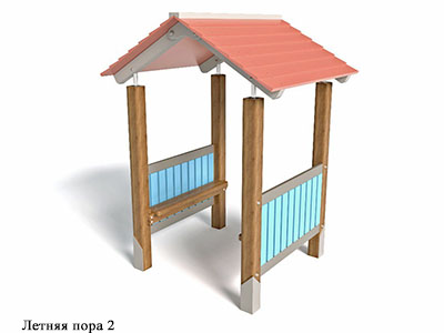 Игровой домик Летняя пора 2
