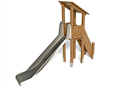 Игровой комплекс Активный двор 2 ЭКО