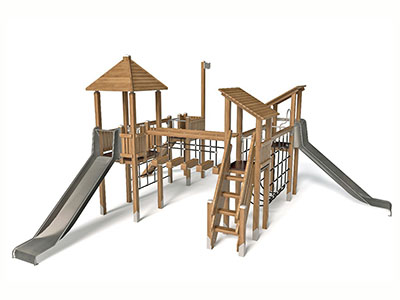 Игровой комплекс Весенний бриз  4 ЭКО