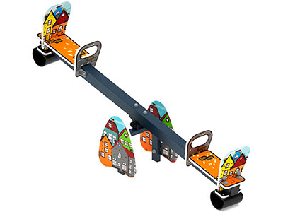 Качалка-балансир Колорфул таун