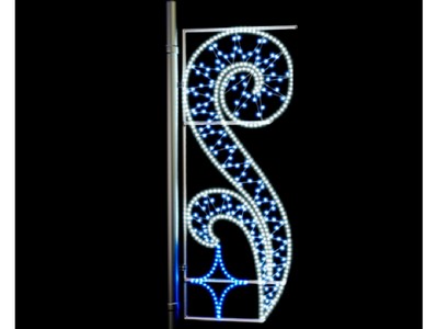 Консольная световая фигура Вьюга