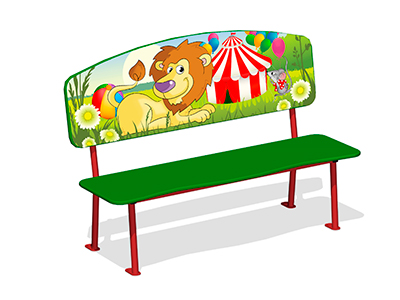 Лавочка детская Лёва