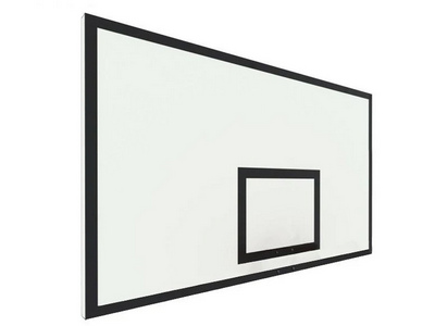 Щит баскетбольный антивандальный игровой 1800×1050 мм, с основанием