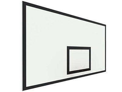 Щит баскетбольный игровой 1800×1050 мм, фанера 18 мм, с основанием