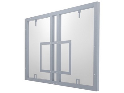 Щит баскетбольный тренировочный 1,2х0,9 м, оргстекло 10 мм (1 шт.)