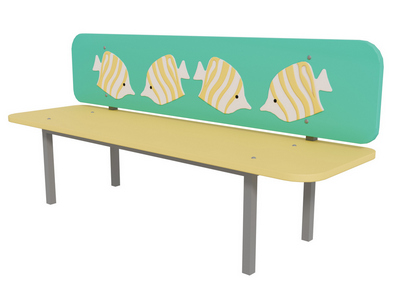 Скамейка детская Гуппи