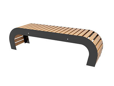 Скамейка «Плавный поток»