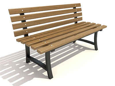 Скамья парковая 3