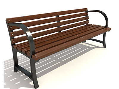 Скамья парковая 7