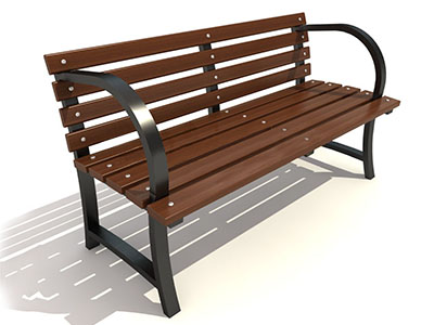 Скамья парковая 8