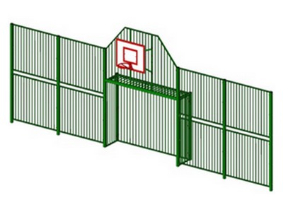 Стенка для универсальной спортивной площадки Мульти гейт