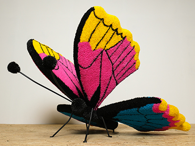 Топиари бабочка Фея - газон Eco