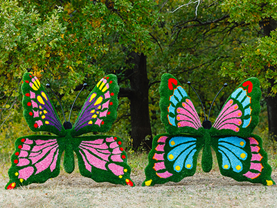 Топиари бабочка Полетта, 1 шт - газон Eco