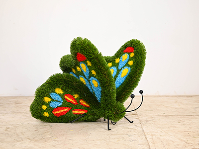 Топиари бабочка Тара, модель 2 - газон Eco+Deluxe