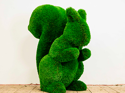 Топиари белочка Эльза, h=100см - газон Deluxe