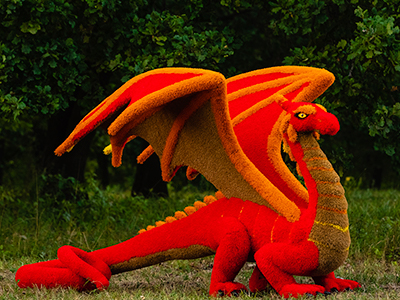 Топиари Дракон - газон Eco