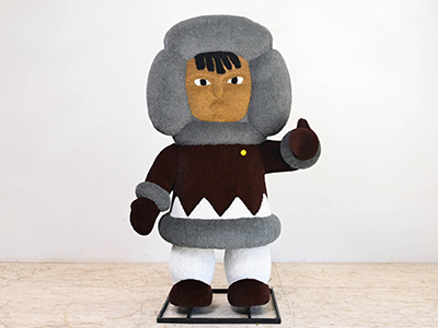 Топиари Эвенк мальчик - газон Eco