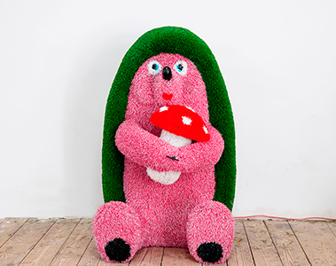 Топиари ежик Лори, h=119см - газон Eco