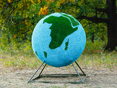 Топиари глобус, d=100 см - газон Eco