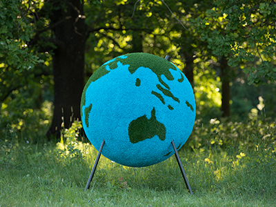 Топиари глобус, d=130 см - газон Eco