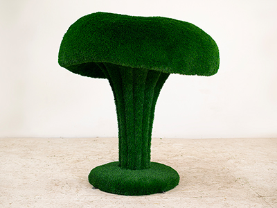 Топиари гриб Лисичка, h=135 см - газон Deluxe