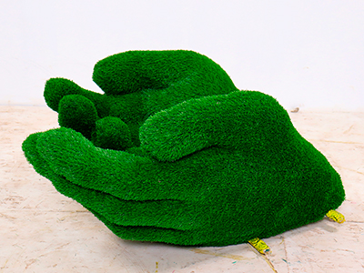 Топиари композиция Ладони - газон Eco