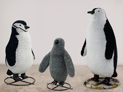 Топиари композиция Пингвины, 3шт - газон Eco