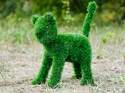 Топиари кошка Малышка - газон Eco