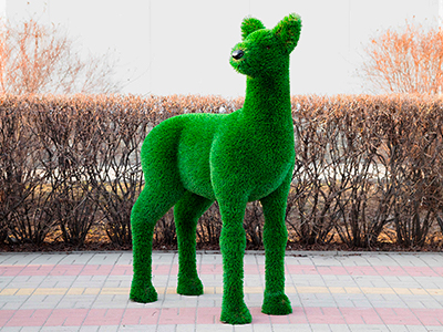 Топиари Косуля, мама - газон Deluxe