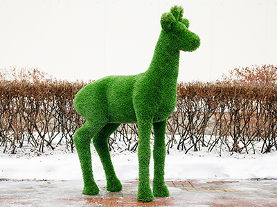 Топиари косуля, самец Рони - газон Deluxe