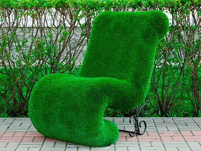 Топиари кресло-шезлонг - газон Deluxe