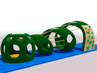 Топиари Лабиринт № 3 - газон Eco